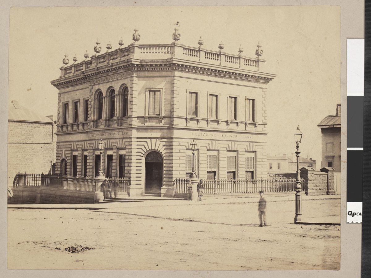 [Melbourne Savings Bank] (c. 1868)