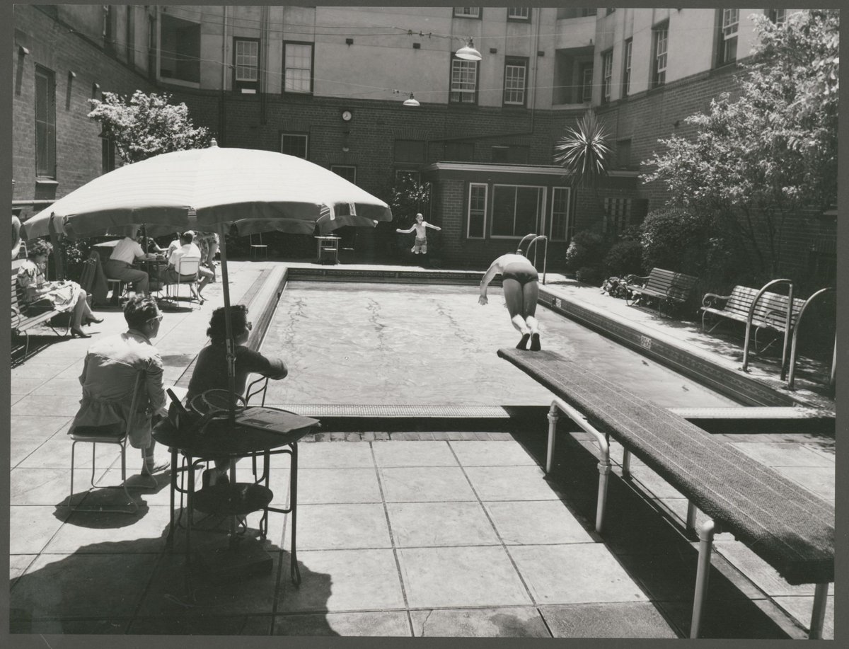 Chevron Hotel, corner Commercial Road and St.Kilda Road, Prahran (1954)