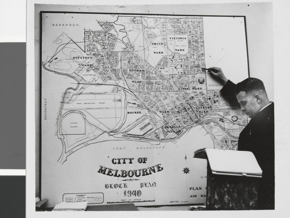 Control room: Melbourne block plan assessments (1938–44)