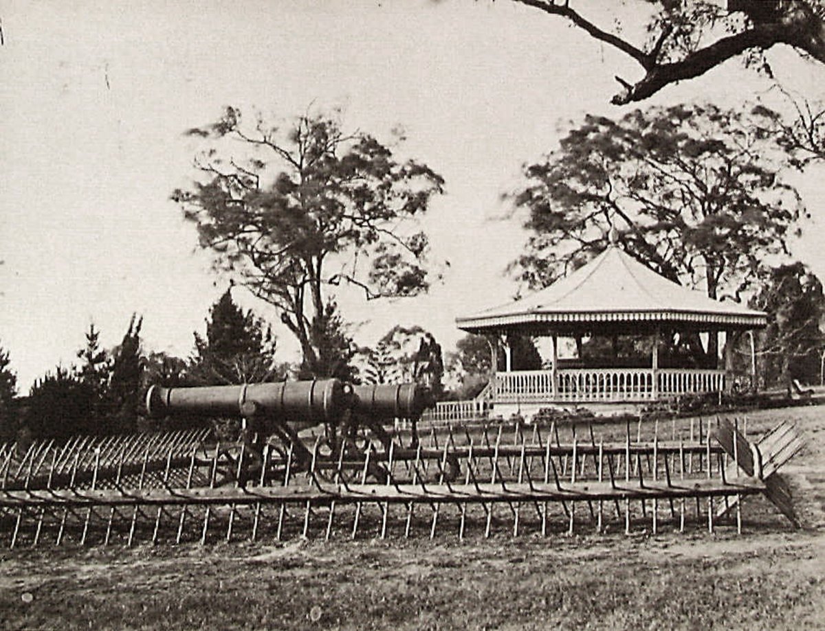 Botanical Gardens - Melbourne ... [?], Melbourne City (c. 1870)