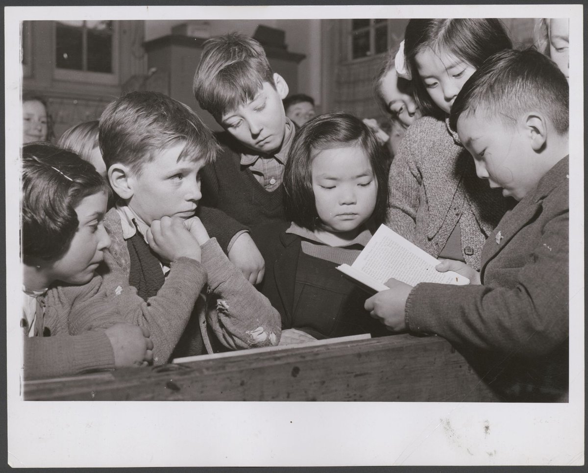 Chinese children [at] Carlton State School (1947)