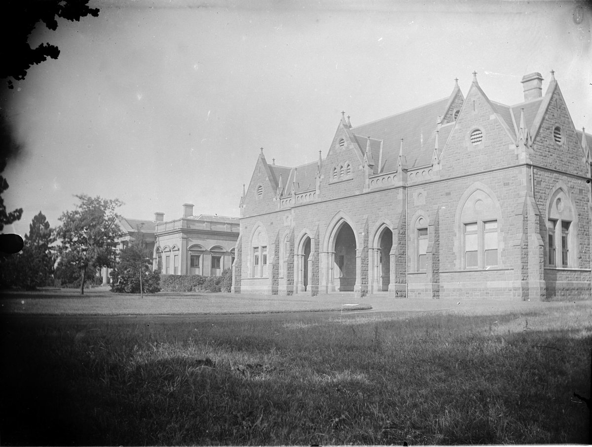 Medical school building and pathology building, University of Melbourne, Parkville (1890–1915)