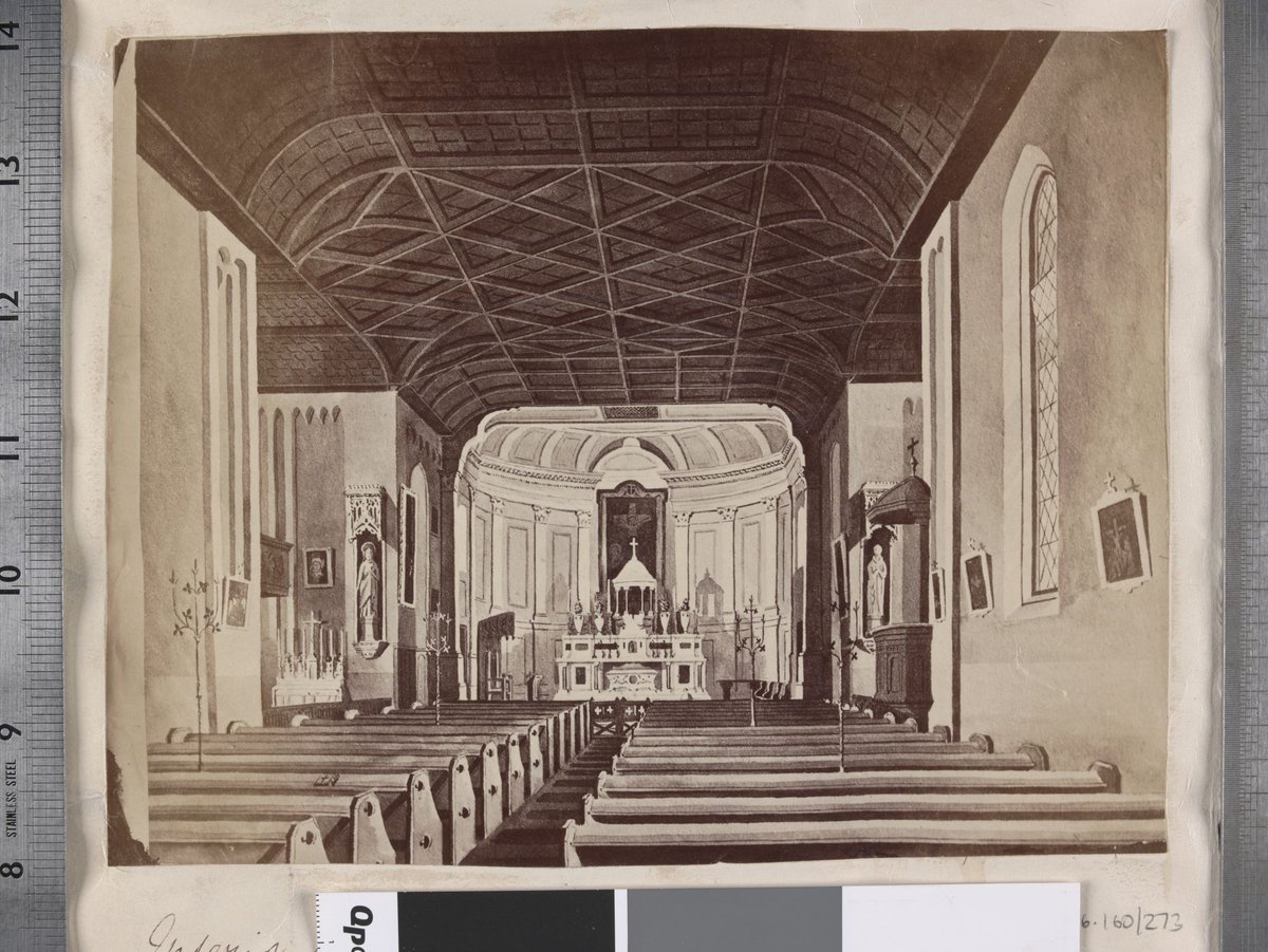 Interior of St. Francis's Church, Melbourne (1880)