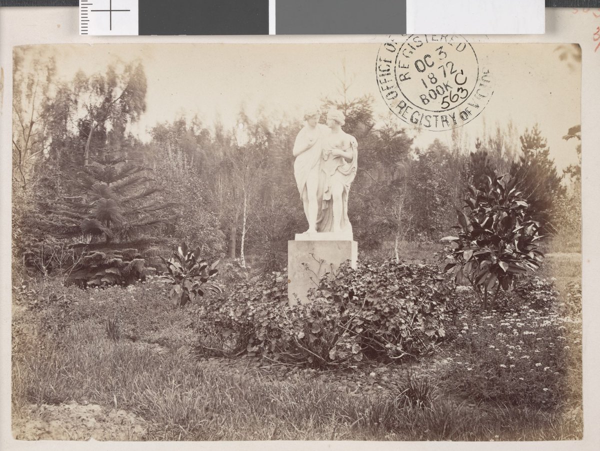 Fitzroy Gardens, East Melbourne (1872)