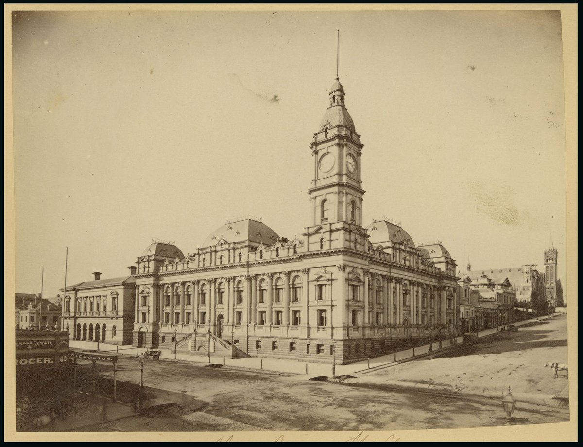 The Town Hall, [Melbourne, Vic.], Melbourne City (c. 1870)