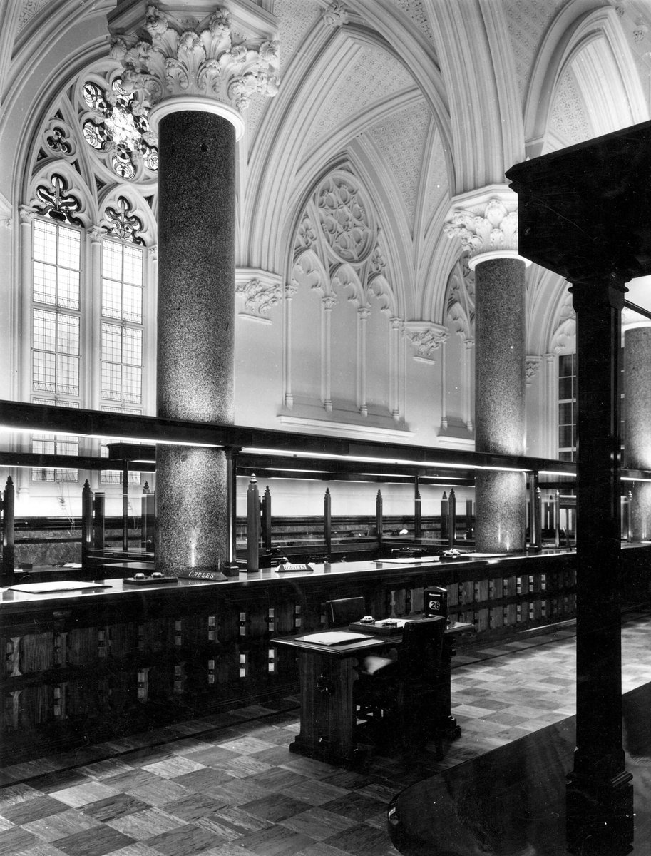 The Cathedral Room, English, Scottish and Australian Bank, 380 Collins Street, Melbourne, Melbourne City (1950)