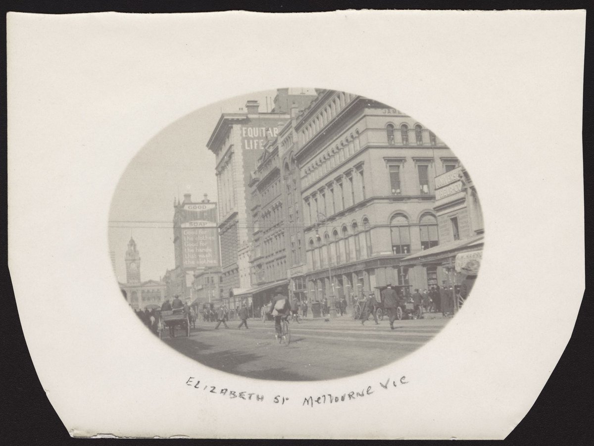 Elizabeth Street Melbourne, Melbourne City (1913)