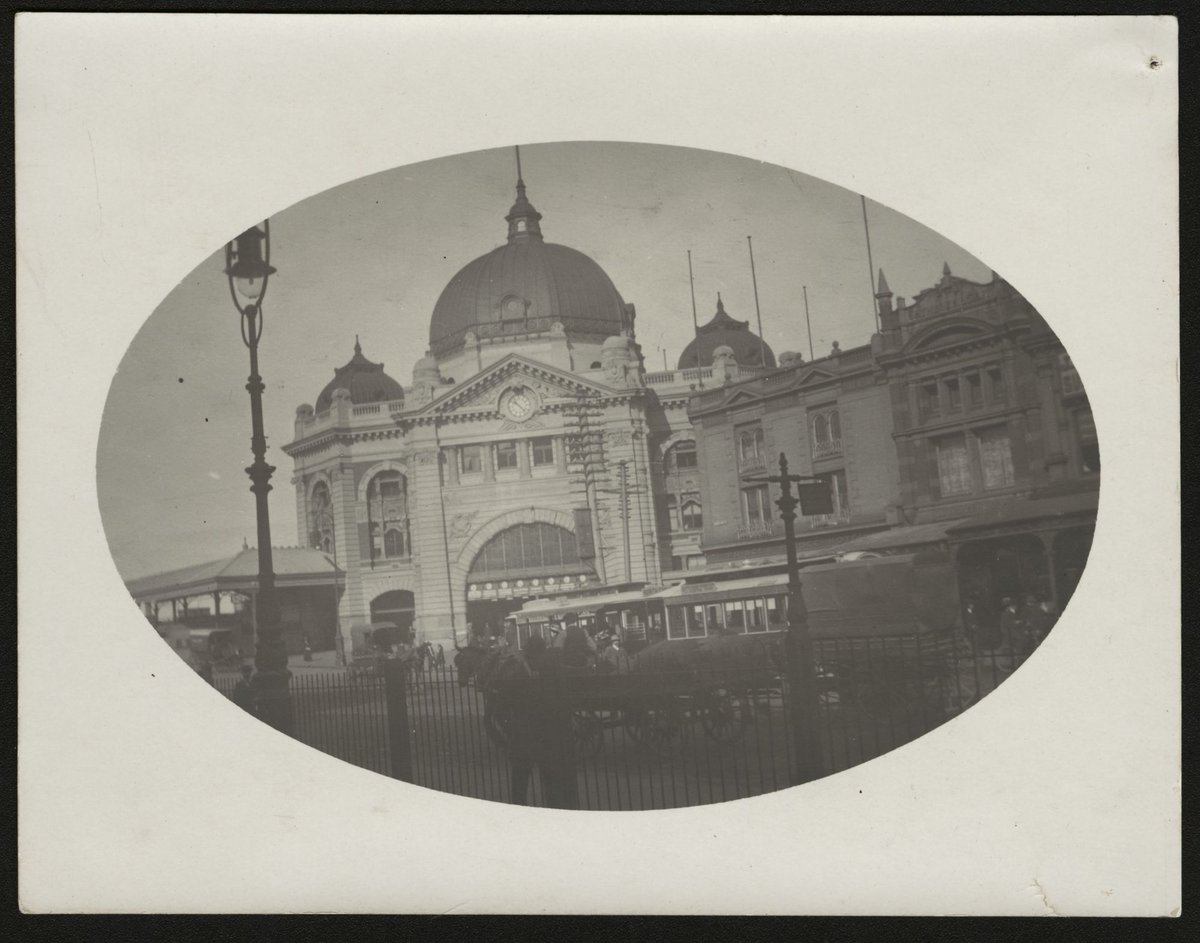 Central Ry Station Melb. Vic, Melbourne City (1910–20)