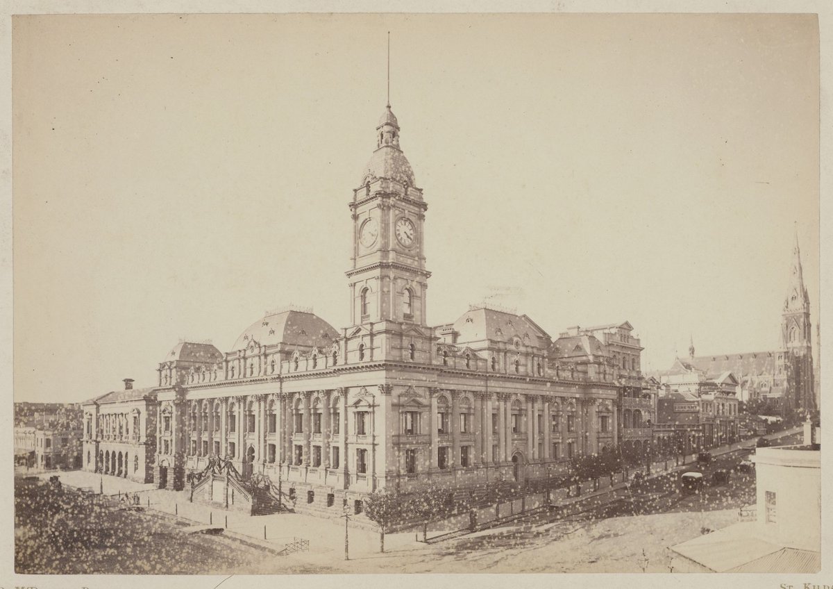 Town Hall, Melbourne [Vic.], Melbourne City (1870–80)