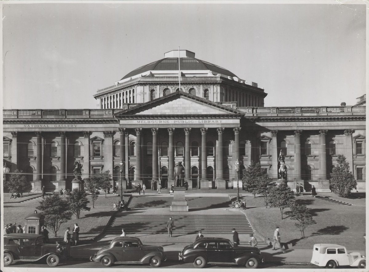 Melbourne Public Library, Melbourne City (1930s)
