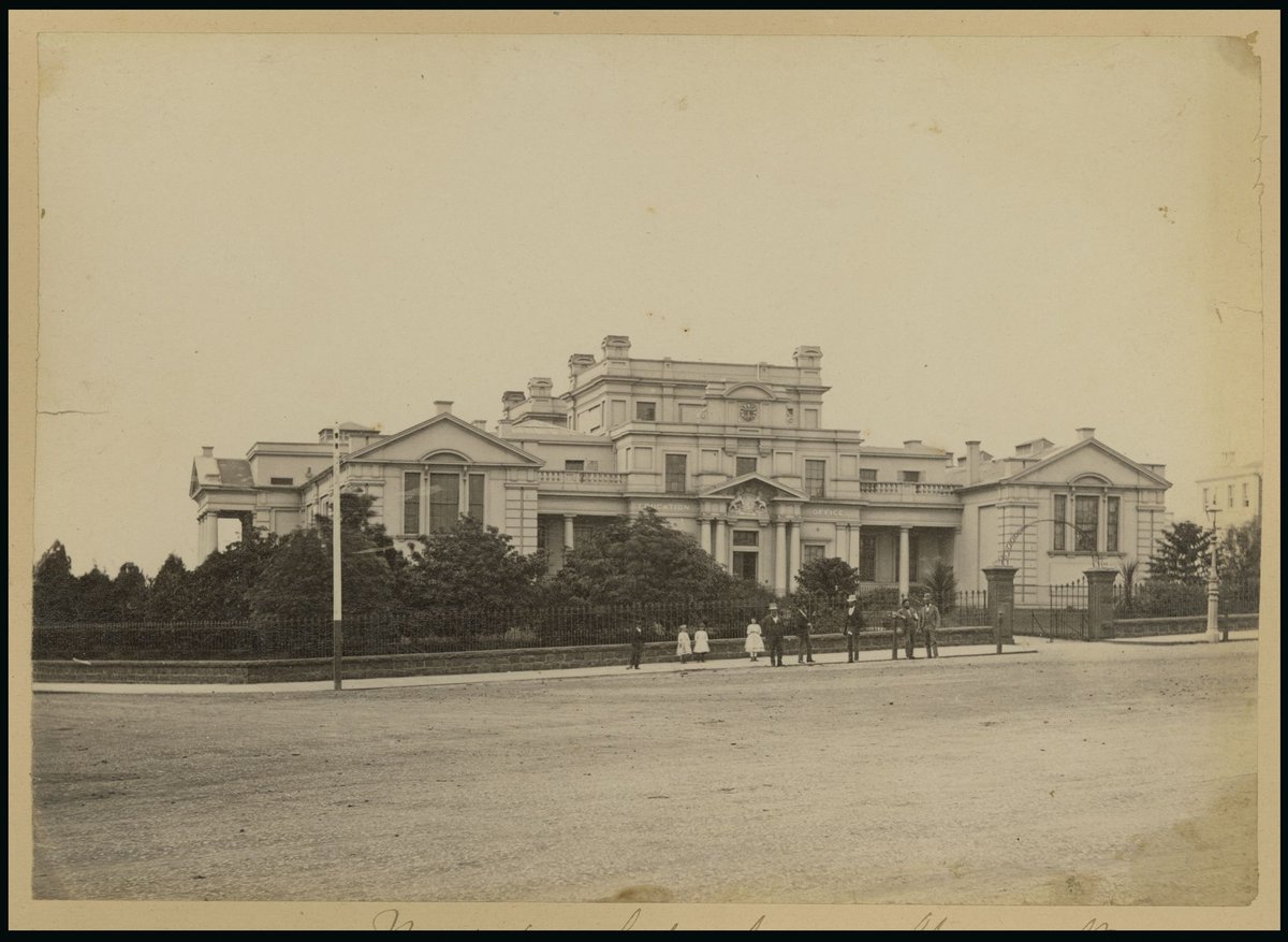 Model school, Spring Street, [Melbourne, Vic.], Melbourne City (c. 1880)