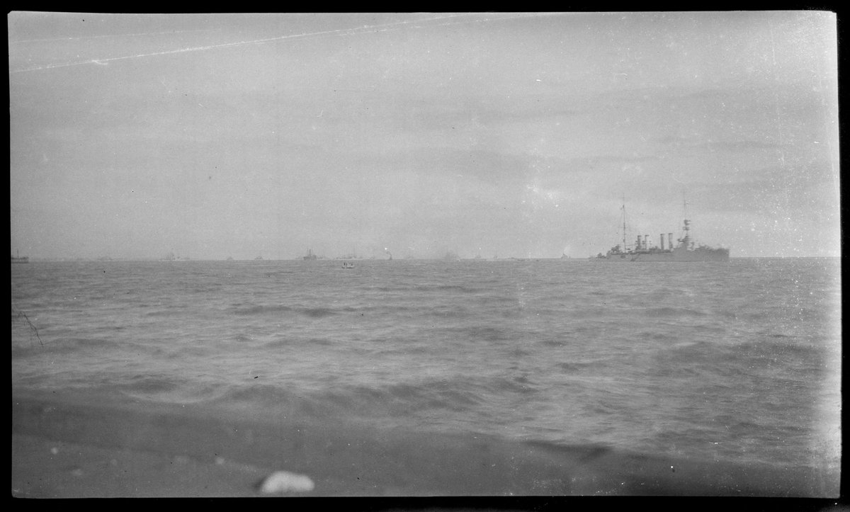 American naval fleet in Port Phillip Bay (1916)