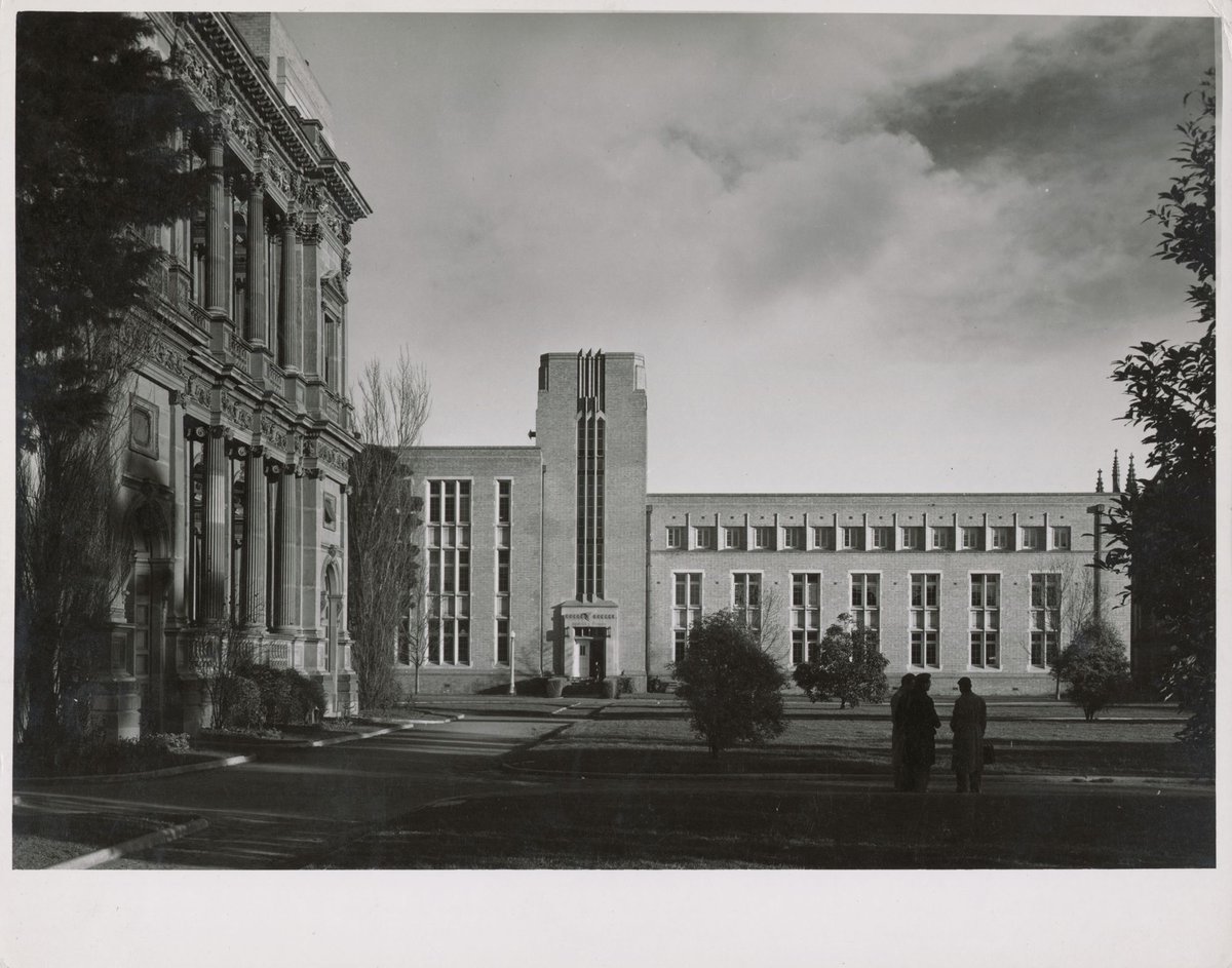 Architecture Faculty and Chemistry Department buildings, University of Melbourne, Parkville (1940–50)