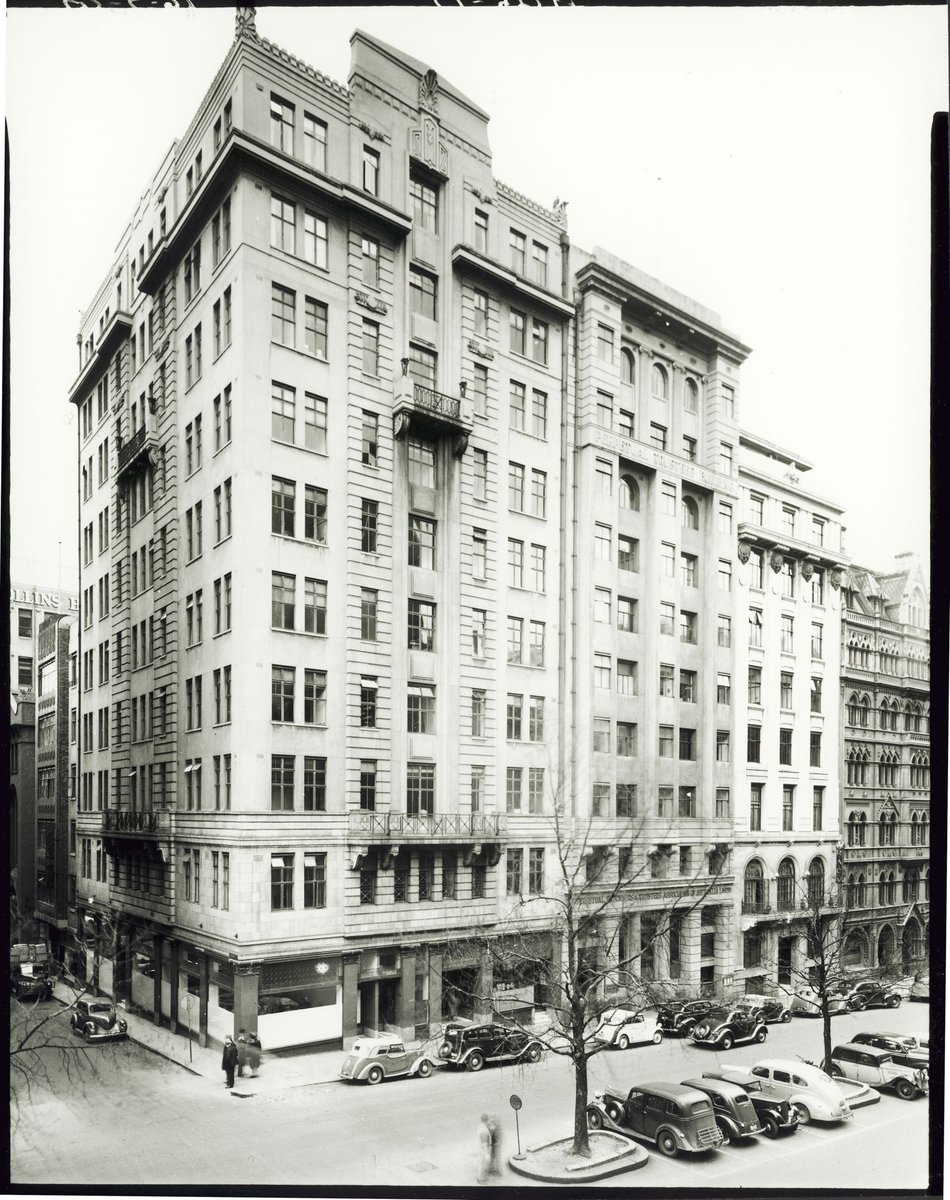 [Vaughan Building and Perpetual Trustees Building, Queen Street, Melbourne, Victoria], Melbourne City (1947)
