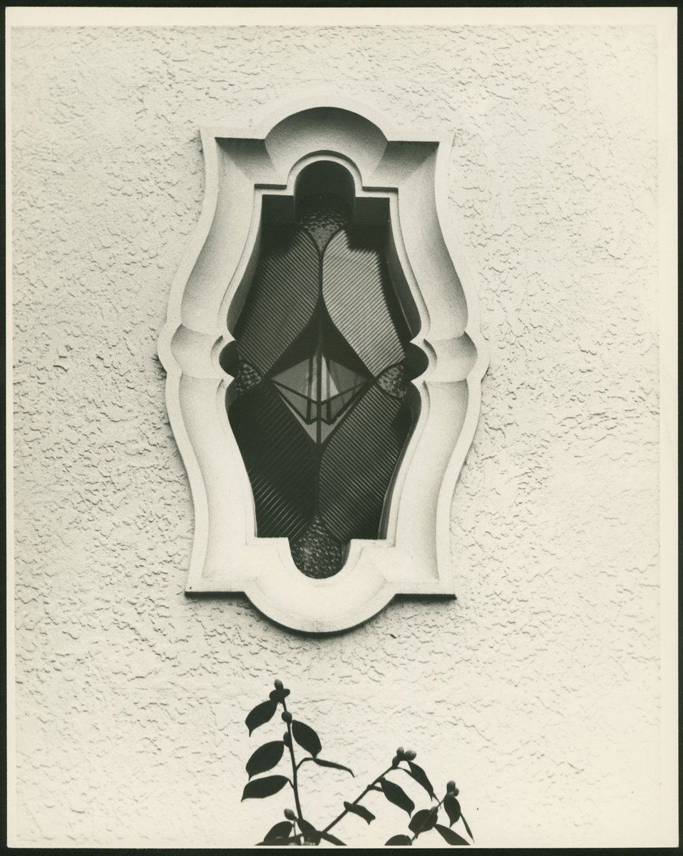 Doorway and window, Irving Road, Toorak, Vic (1973)