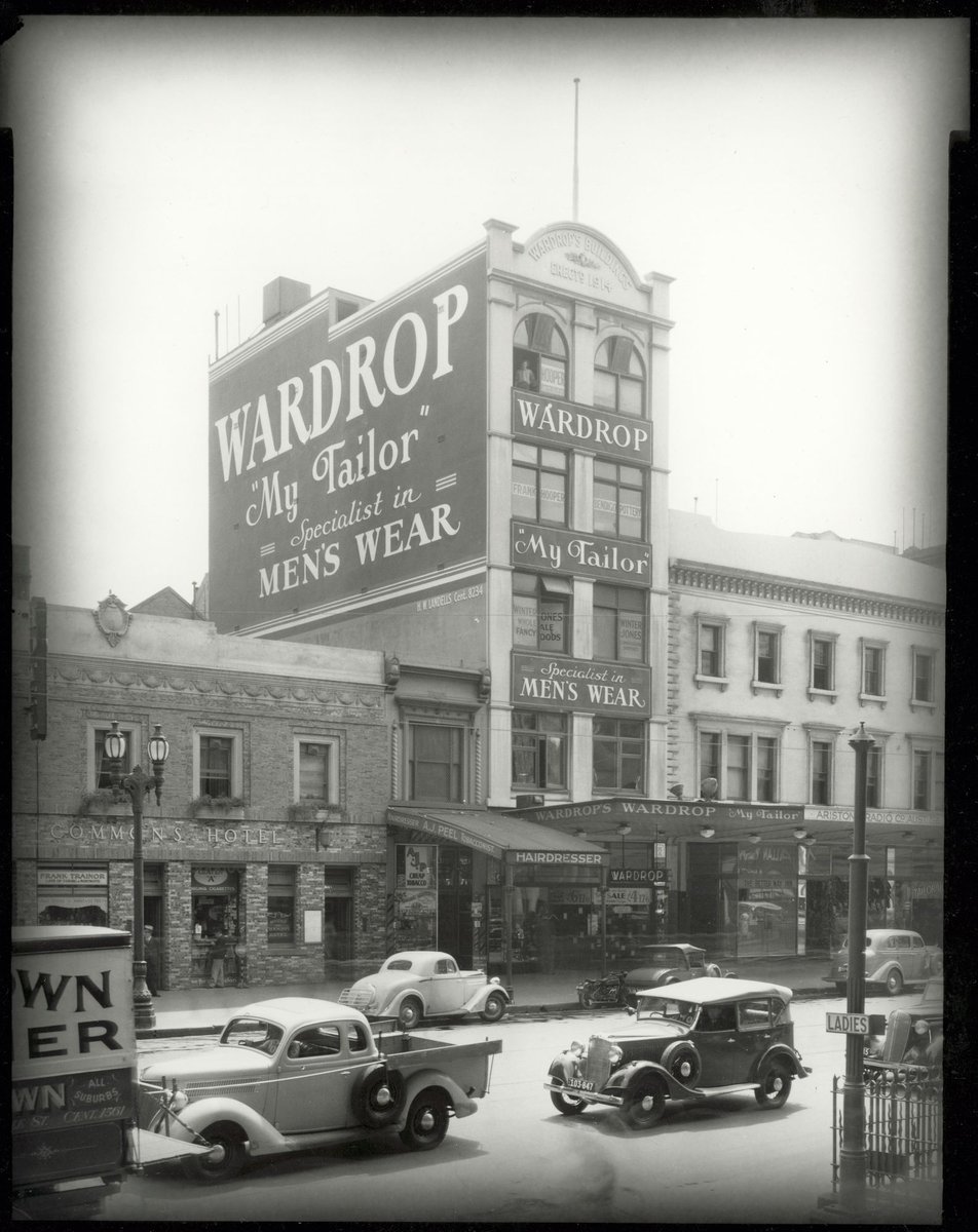 [Wardrop's Buildings 197 Elizabeth Street, Melbourne], Melbourne City (1930s)