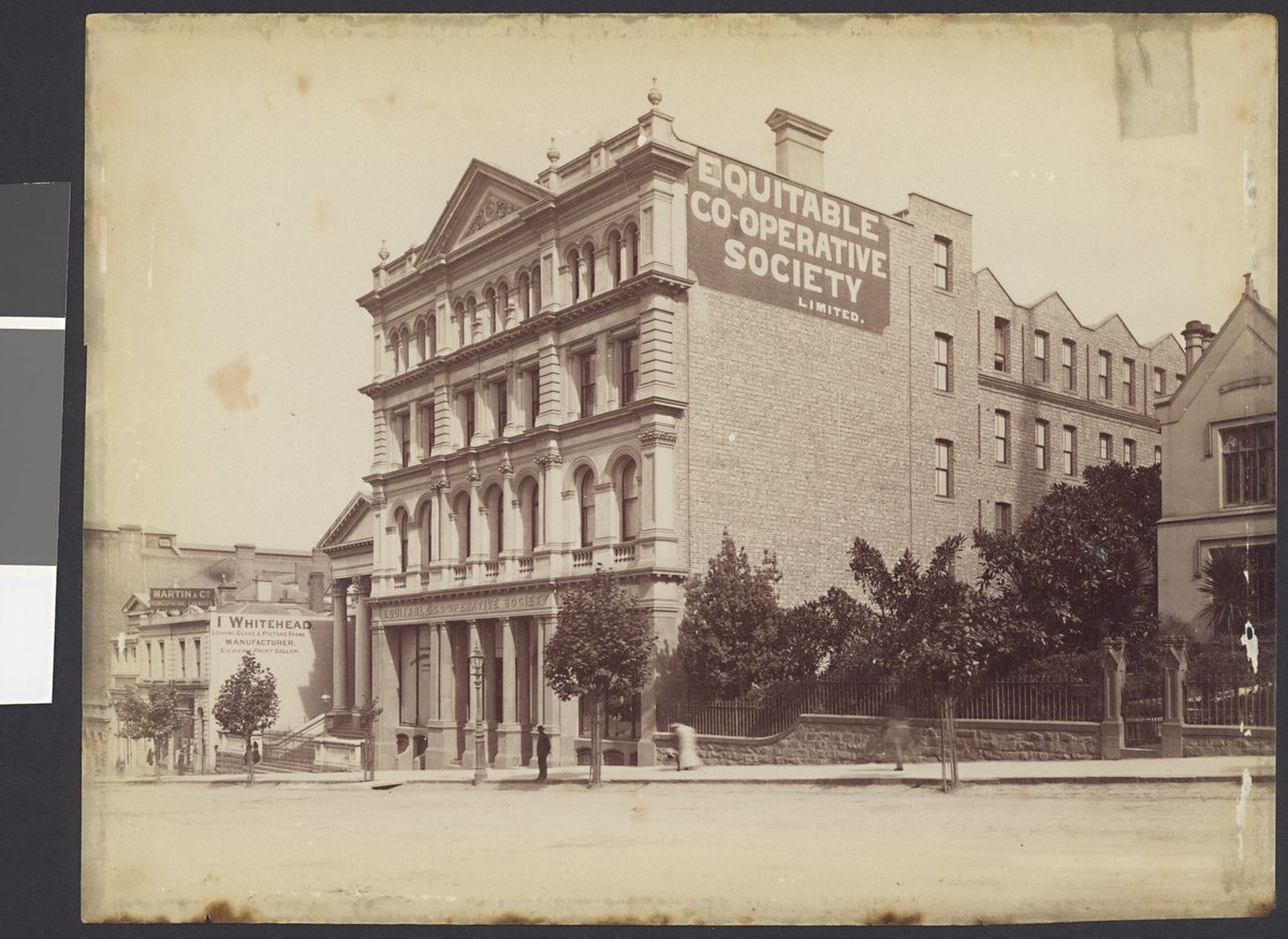 Equitable Co-Operative Society, [Collins Street, Melbourne, Vic.], Melbourne City (1884–89)