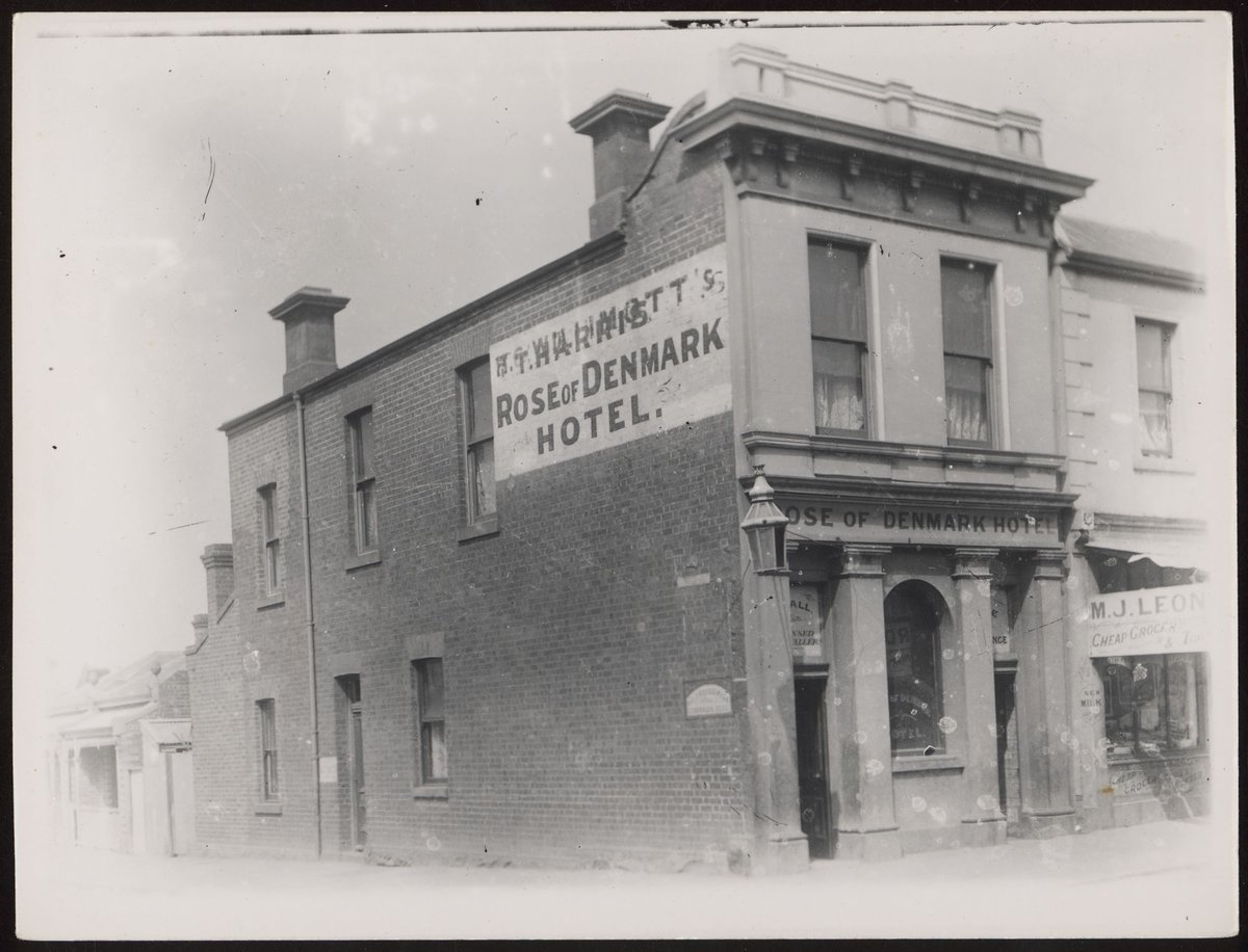 Rose of Denmark Hotel, [Collingwood, Vic.] (1865–1908)