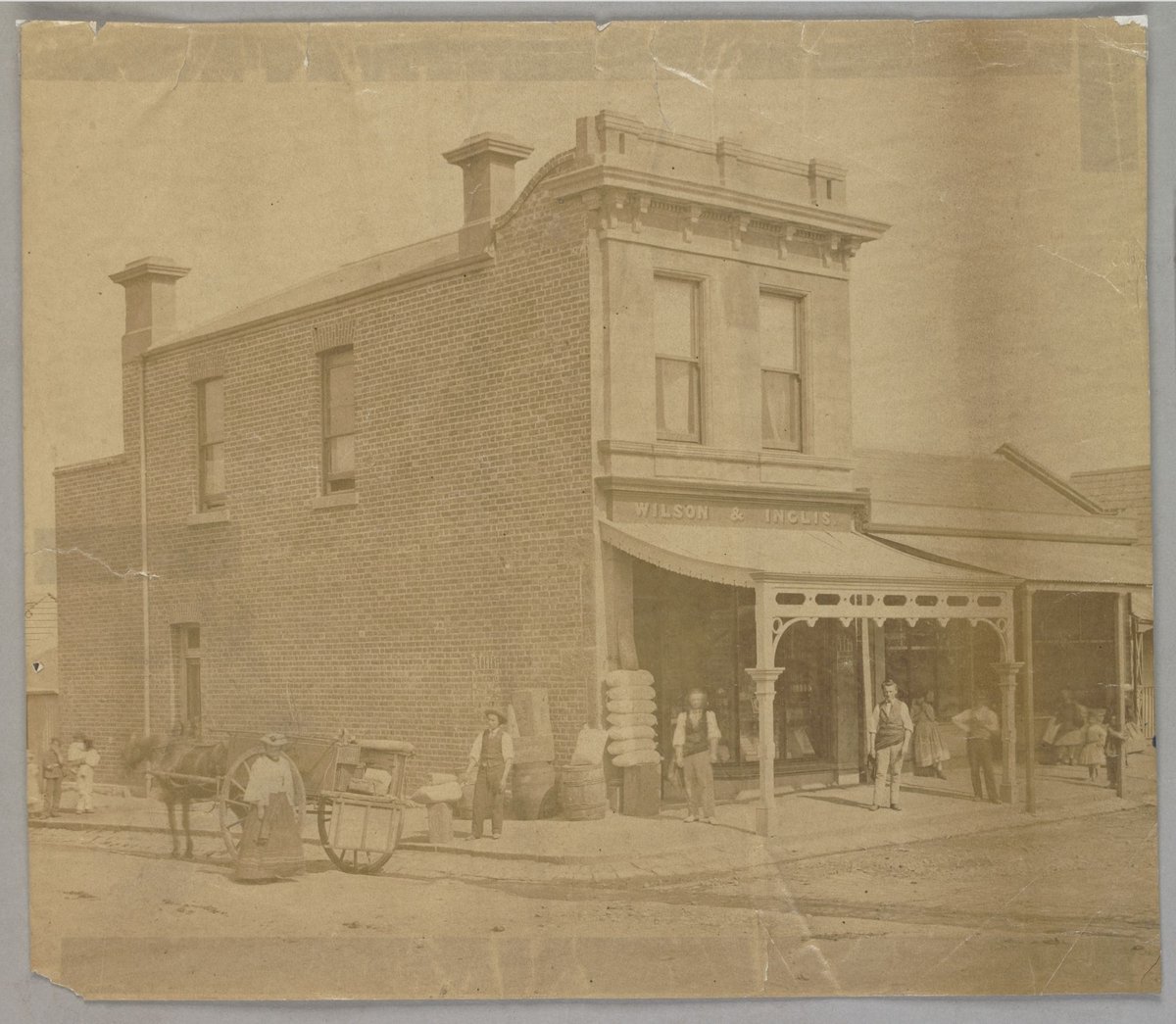 Wilson & Inglis, 120 Wellington Street, East Collingwood (1861–62)