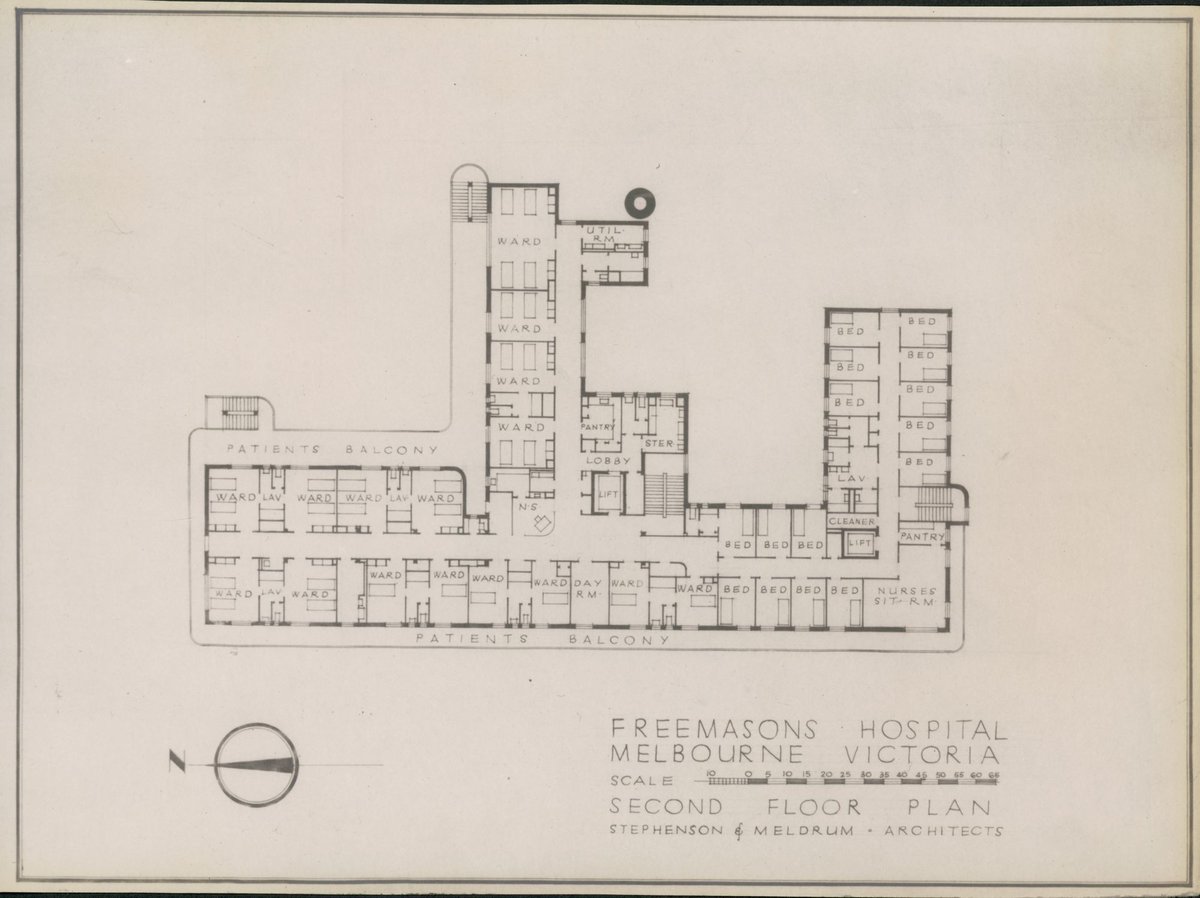 Freemason's Hospital Melbourne Victoria (1936)