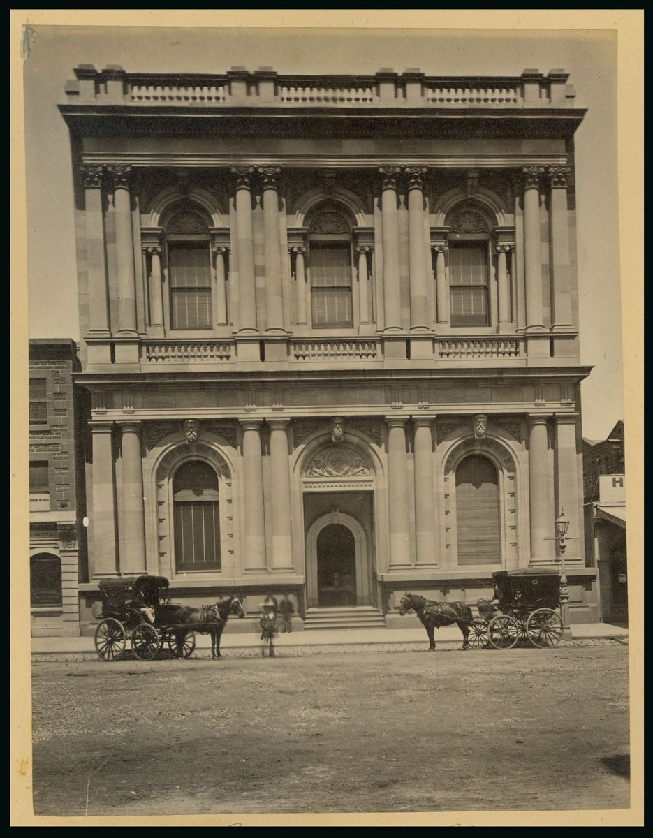 National Bank, [Collins Street, Melbourne, Vic.], Melbourne City (c. 1880)