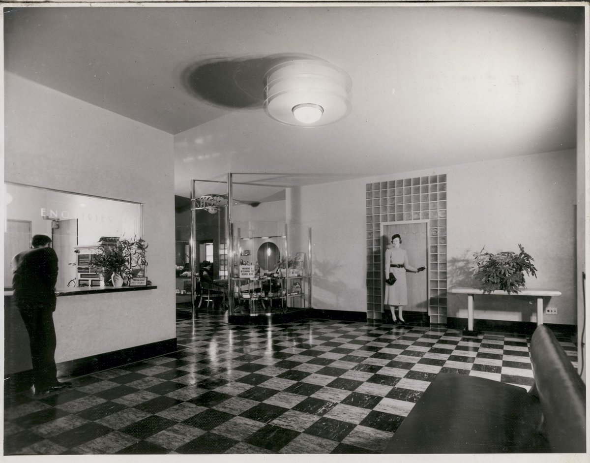 Freemasons Hospital. Melbourne, Australia. Entrance Hall (1936)