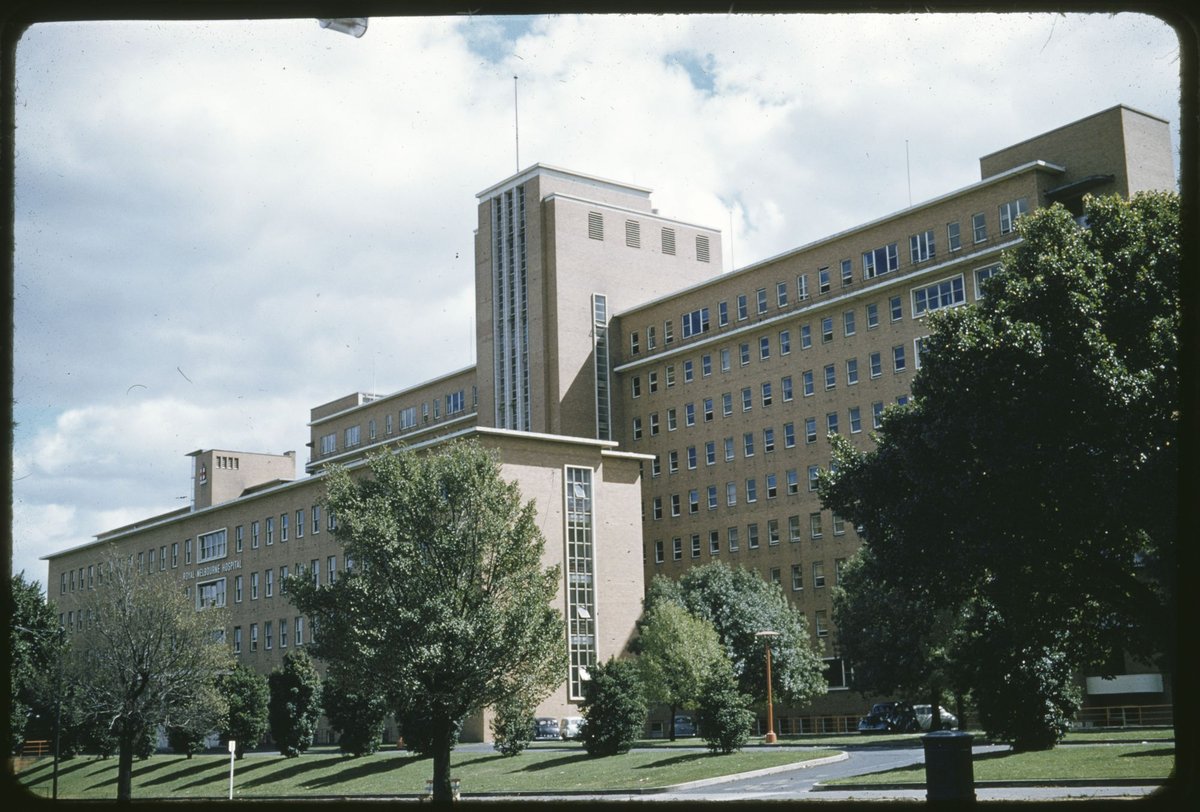 Royal Melbourne Hospital, Melbourne City (1954)