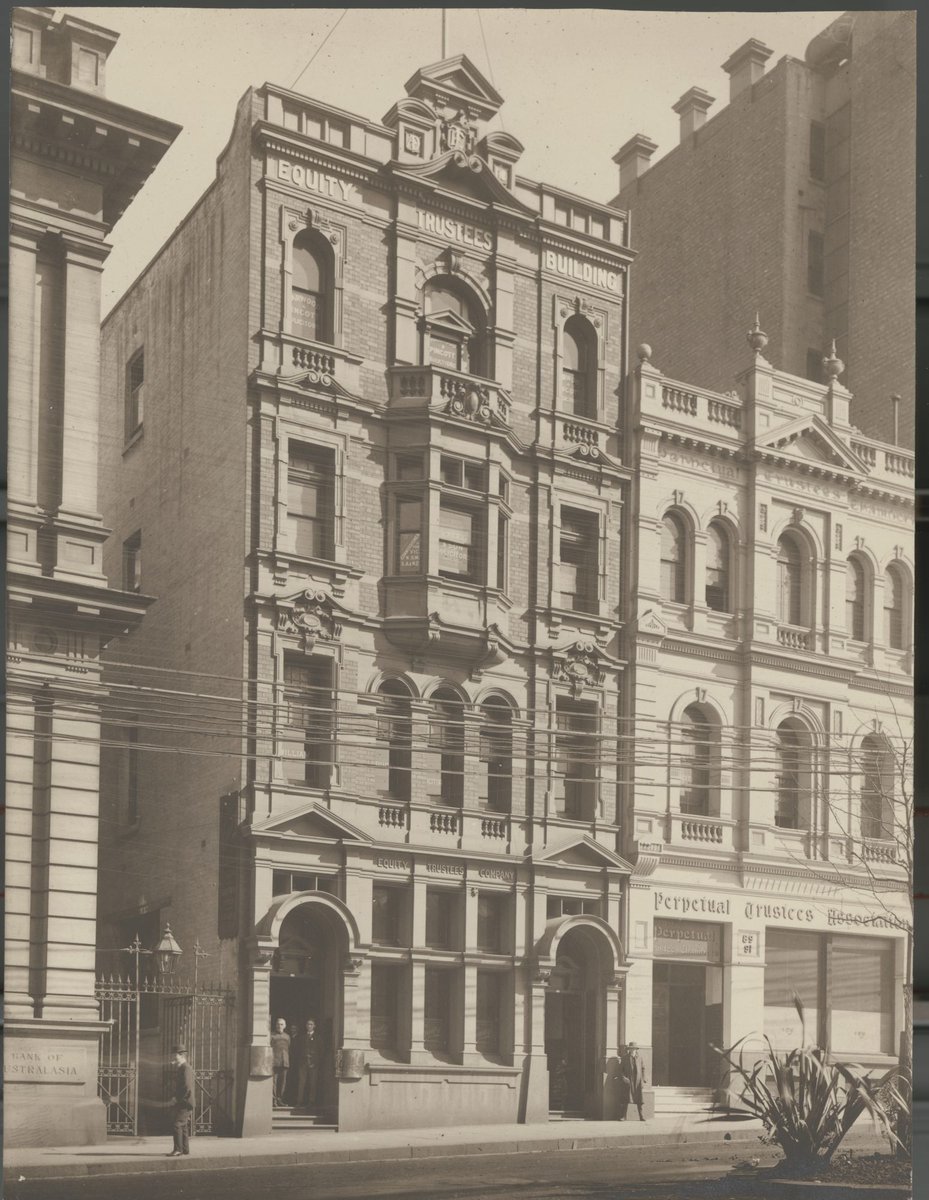 Equity Trustees Company, Queen Street, Melbourne, [Vic.], Melbourne City (1900–30)