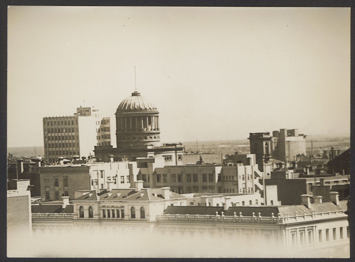 Old Melbourne skyline, Melbourne City (1920–40)