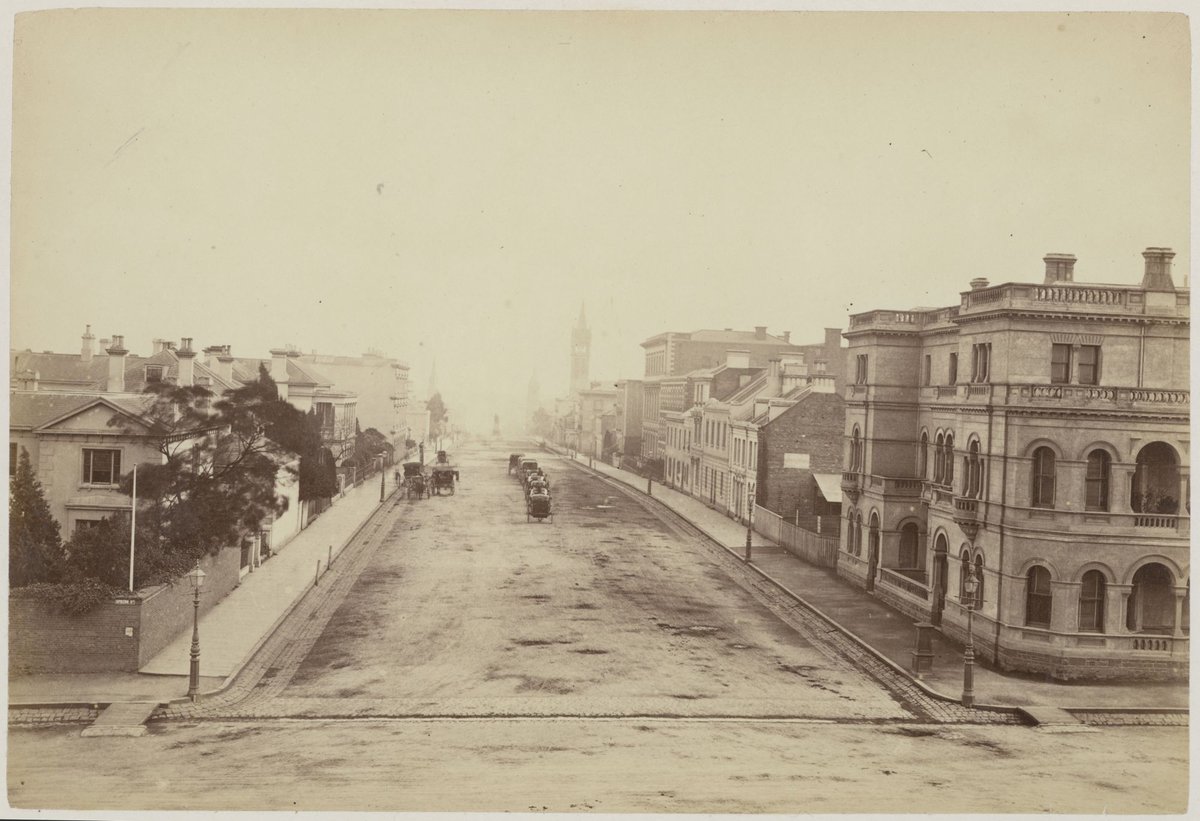 Collins Street, East, Melbourne City (1865–70)