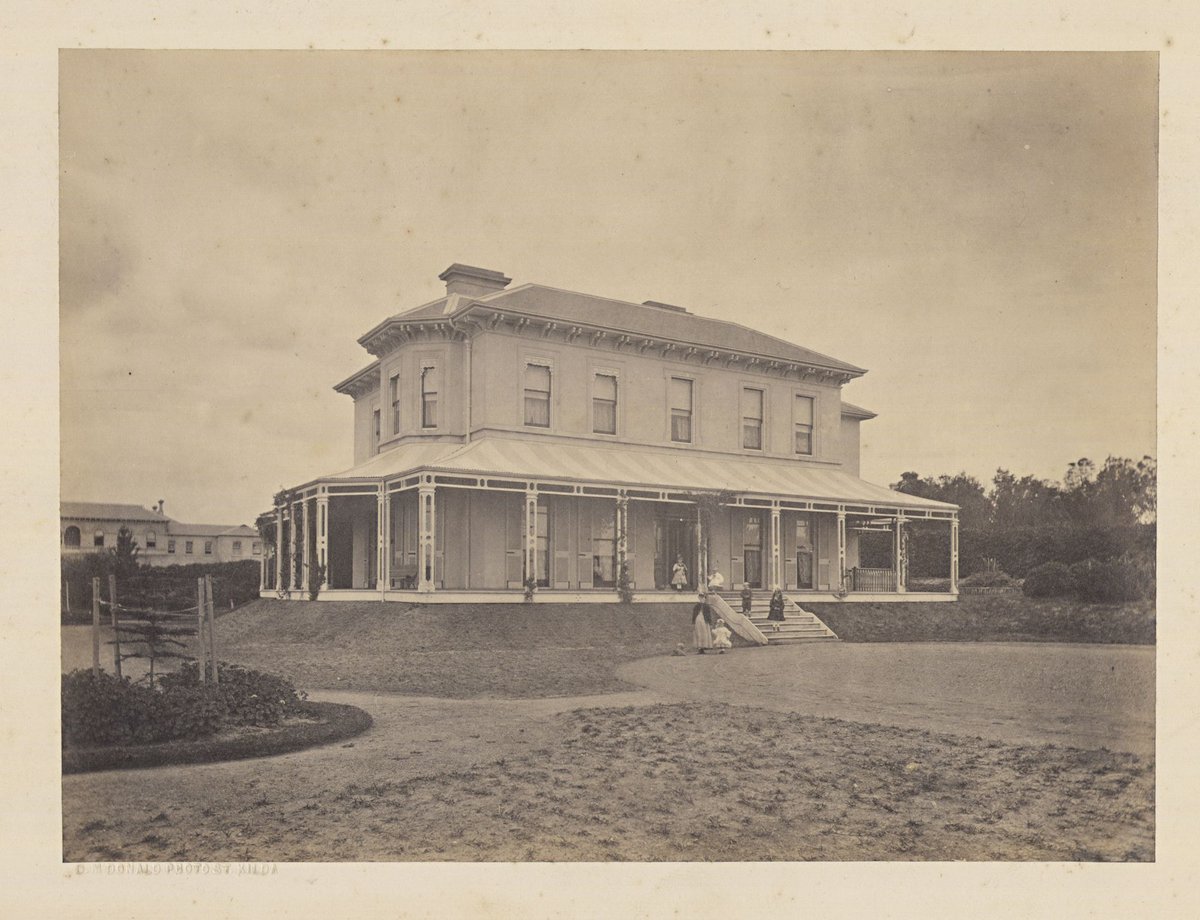 Unidentified double storey house, Millicent Mansion, Toorak (1890–1900)