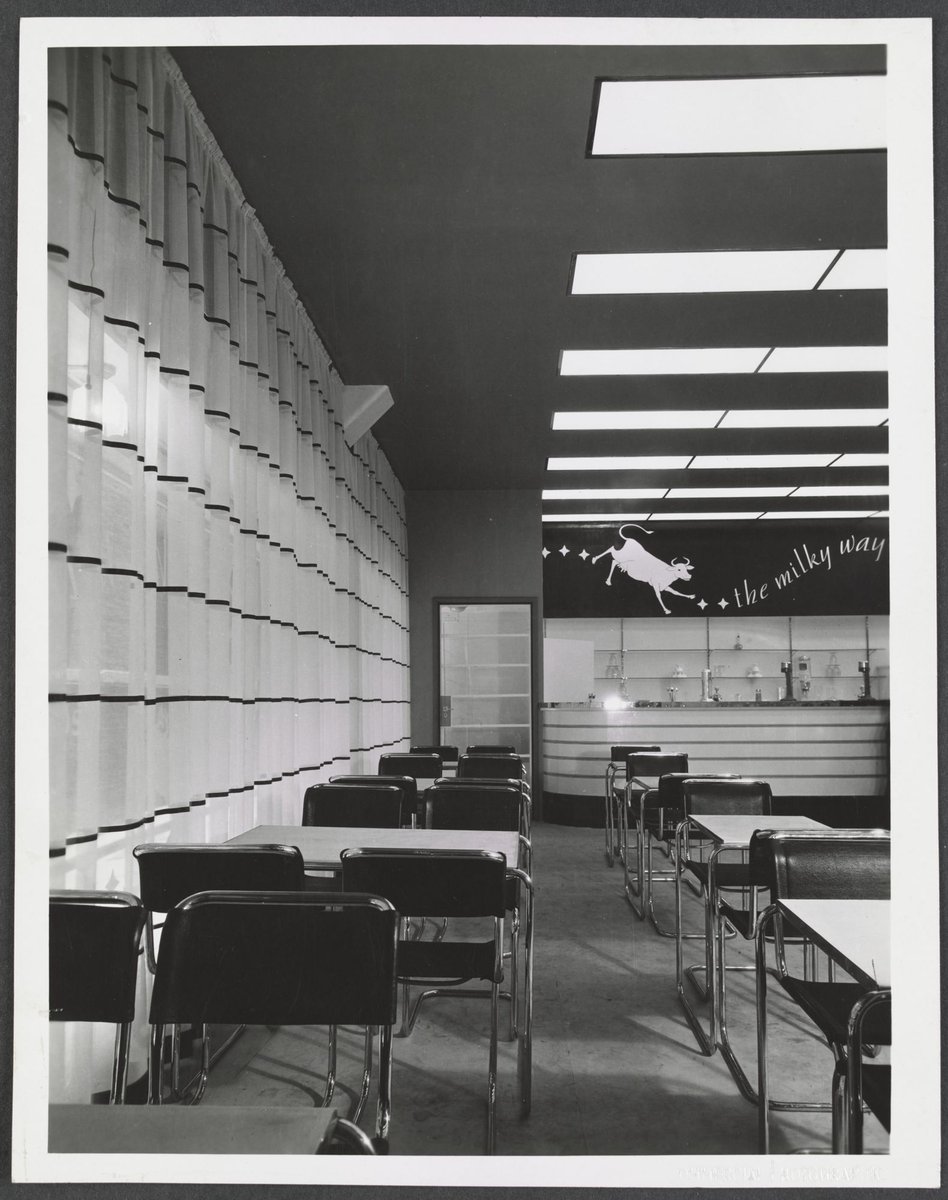 "Milky Way" café, Melbourne (1935)