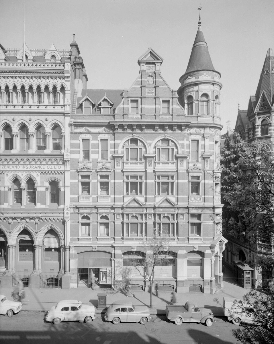 Winfield Building, 487-495 Collins Street, Melbourne, Melbourne City (1954)