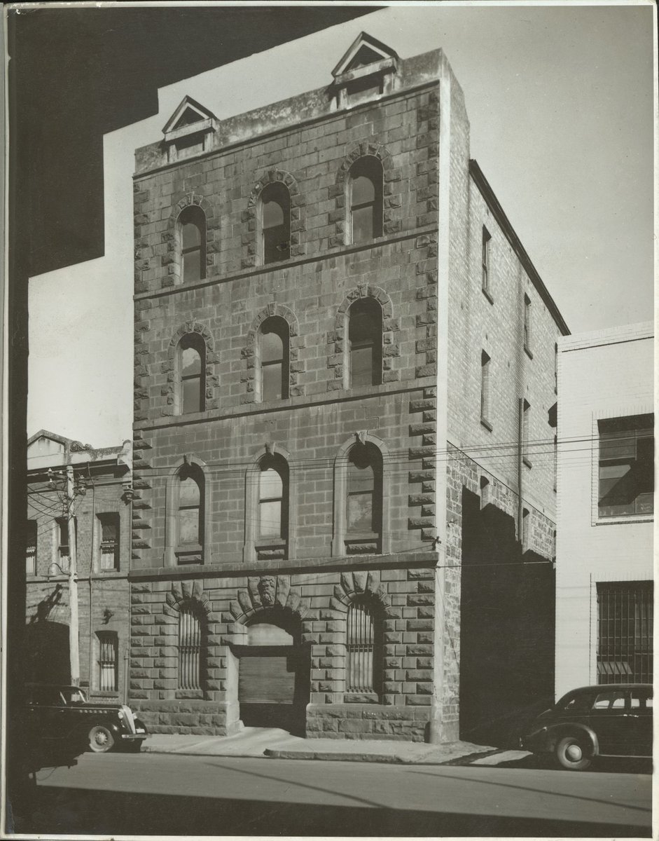 Warehouse, 21 O'Connell Street, N.M. [i.e. North Melbourne] (1941–43)