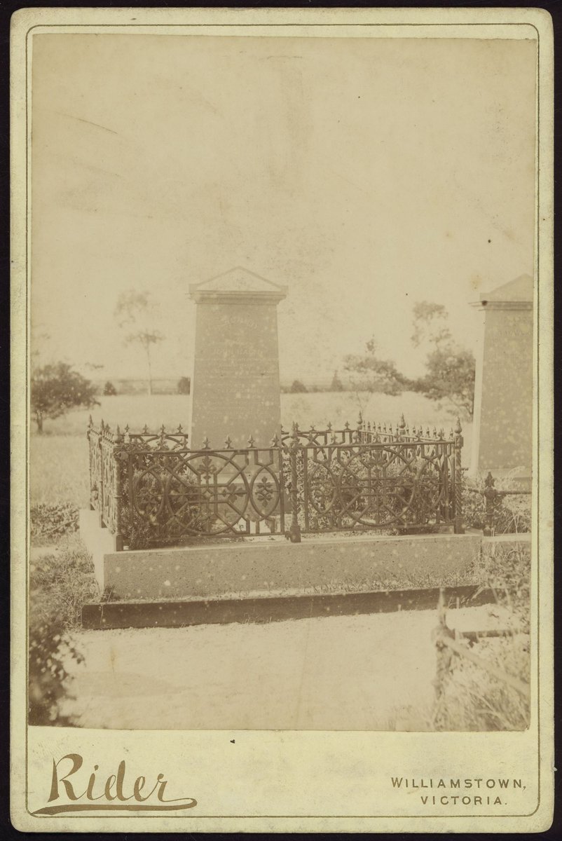 Gravestone of John Baird, Williamstown Cemetery (1880–1900)