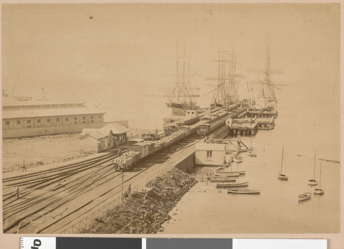 Gellibrand Pier, Williamstown, Vic (c. 1870)