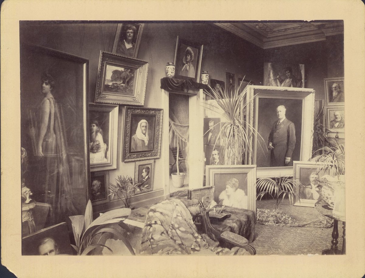 Tennyson Cole's studios, South Yarra, Melbourne, Victoria (1891)