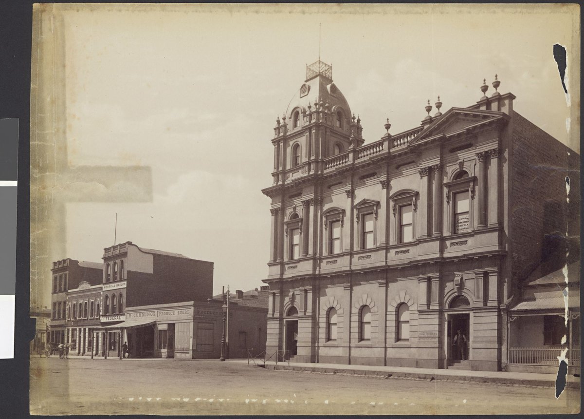 Protestant Hall, Exhibition Street, [Melbourne, Vic.], Melbourne City (1876–94)