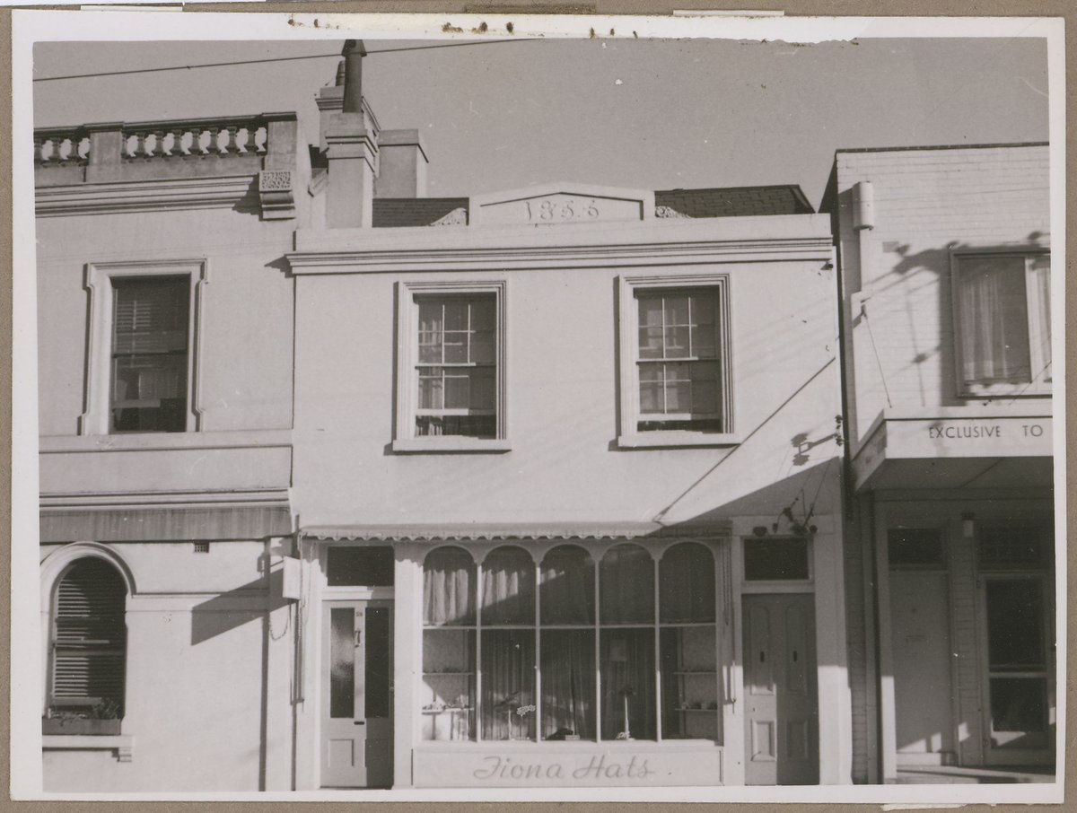 "Fiona Hats" - 58 Toorak Road, South Yarra [Vic.] (c. 1949)