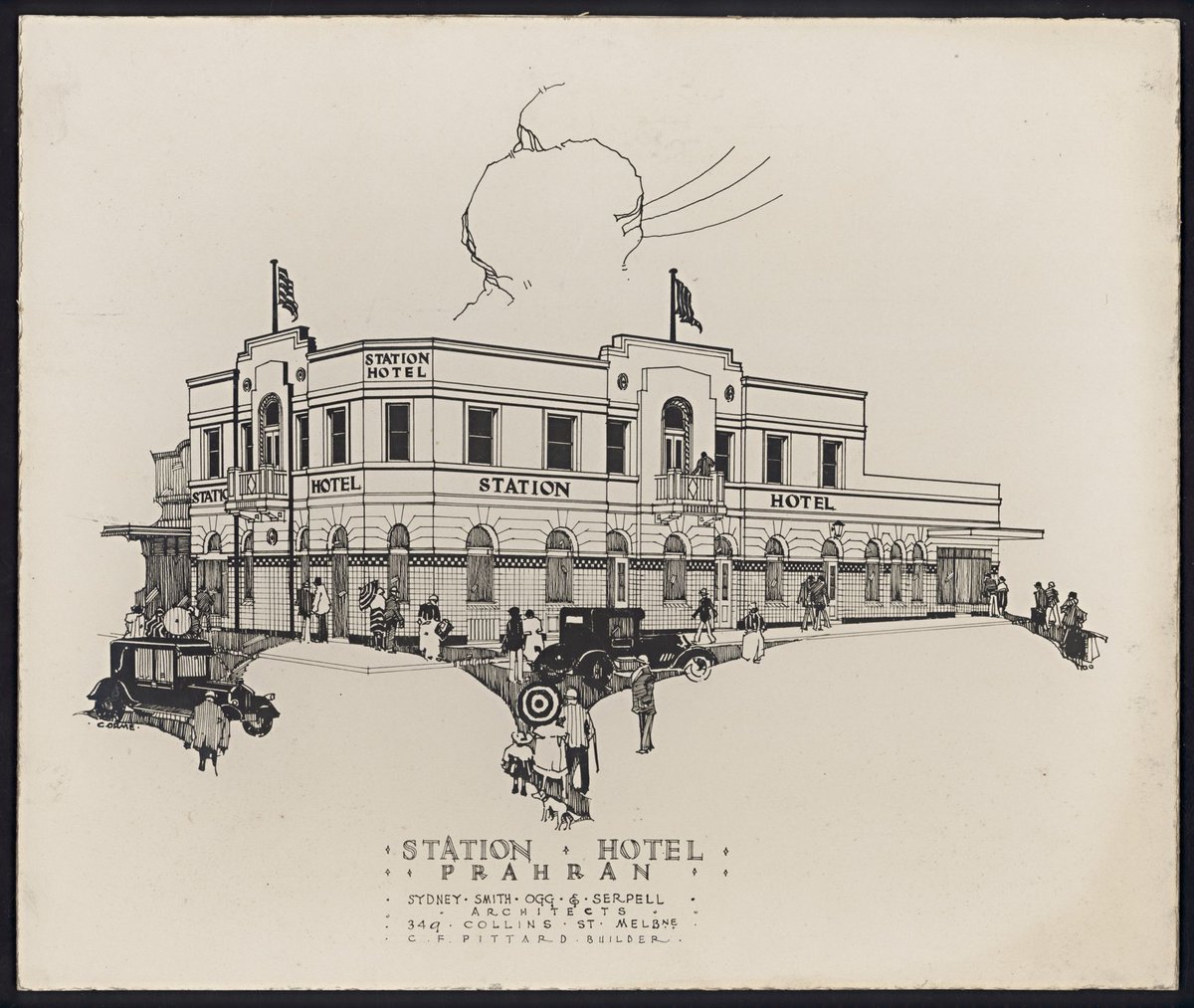 Station Hotel, Prahran, [Vic.] (c. 1930)