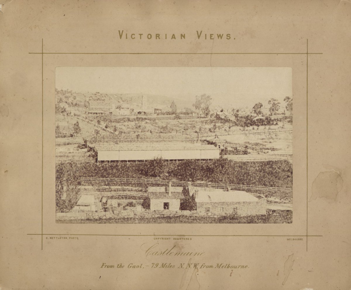 Castlemaine, from the Gaol, - 79 Miles N.N.W. from Melbourne (1880)
