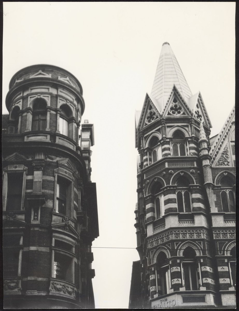 Winfield and Rialto buildings - Victorian buildings, Collins Street, Melbourne Vic, Melbourne City (1971)