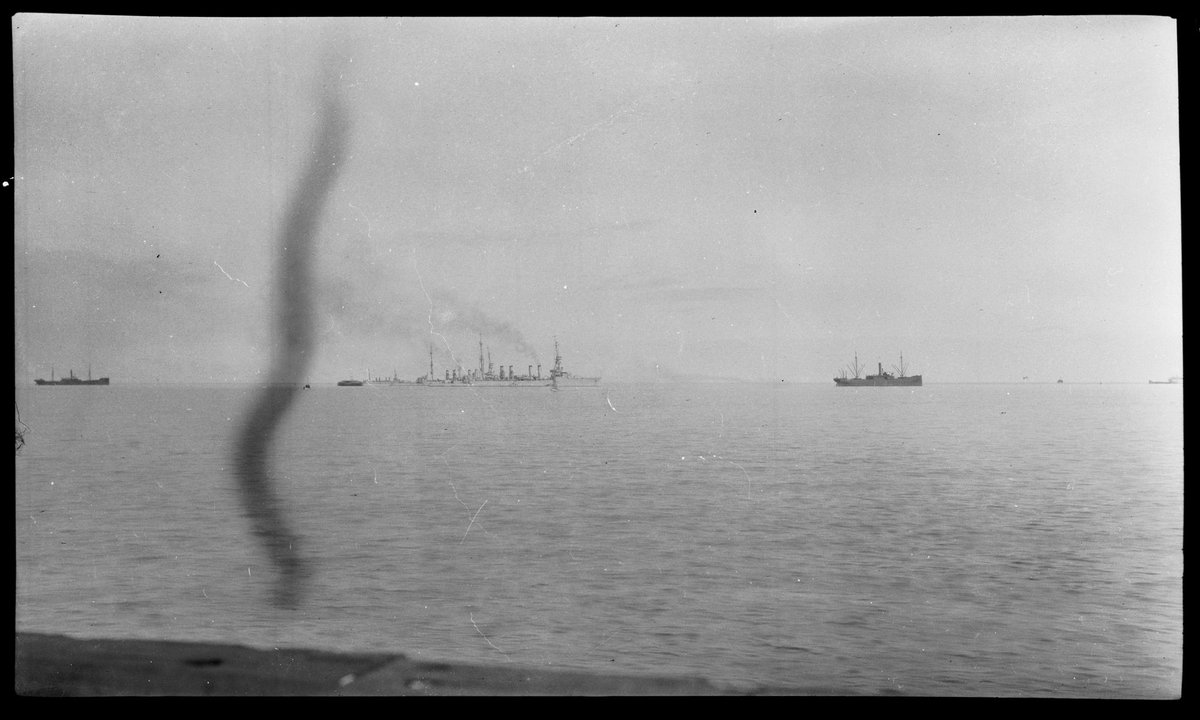 American naval vessels in Port Phillip Bay (1916)