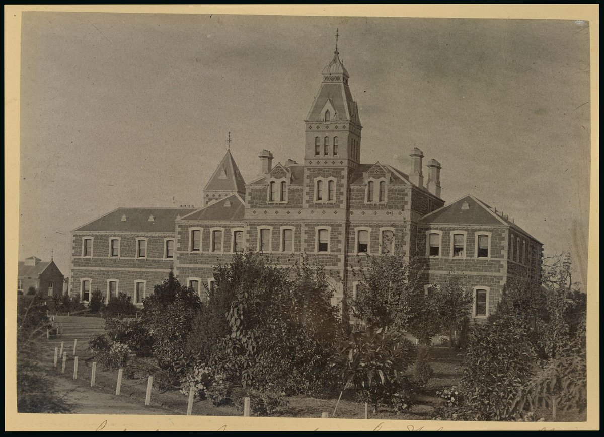 School & Asylum for the Blind, St. Kilda Rd. [Melbourne, Vic.], Melbourne City (c. 1870)