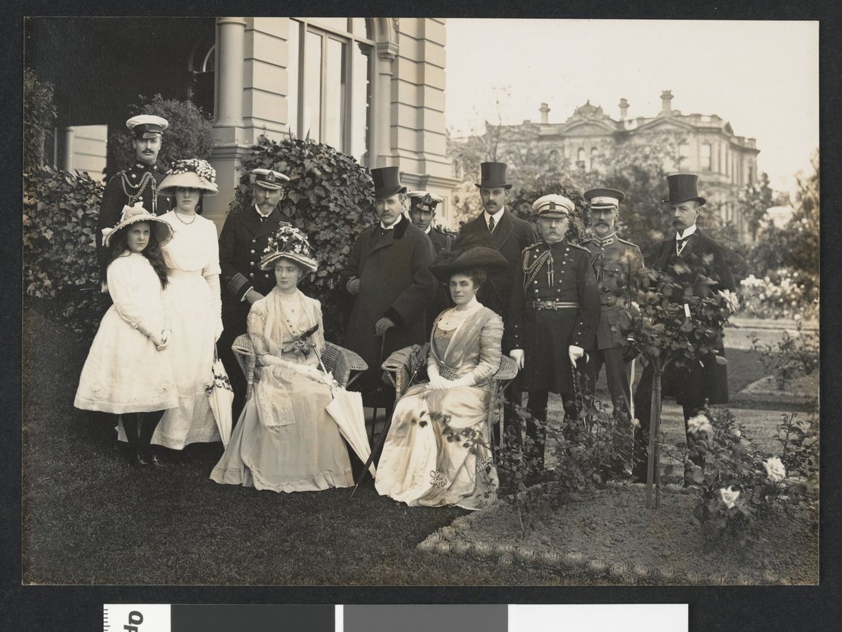 Melbourne Cup Party, State Government House, Malvern 1910, Flemington