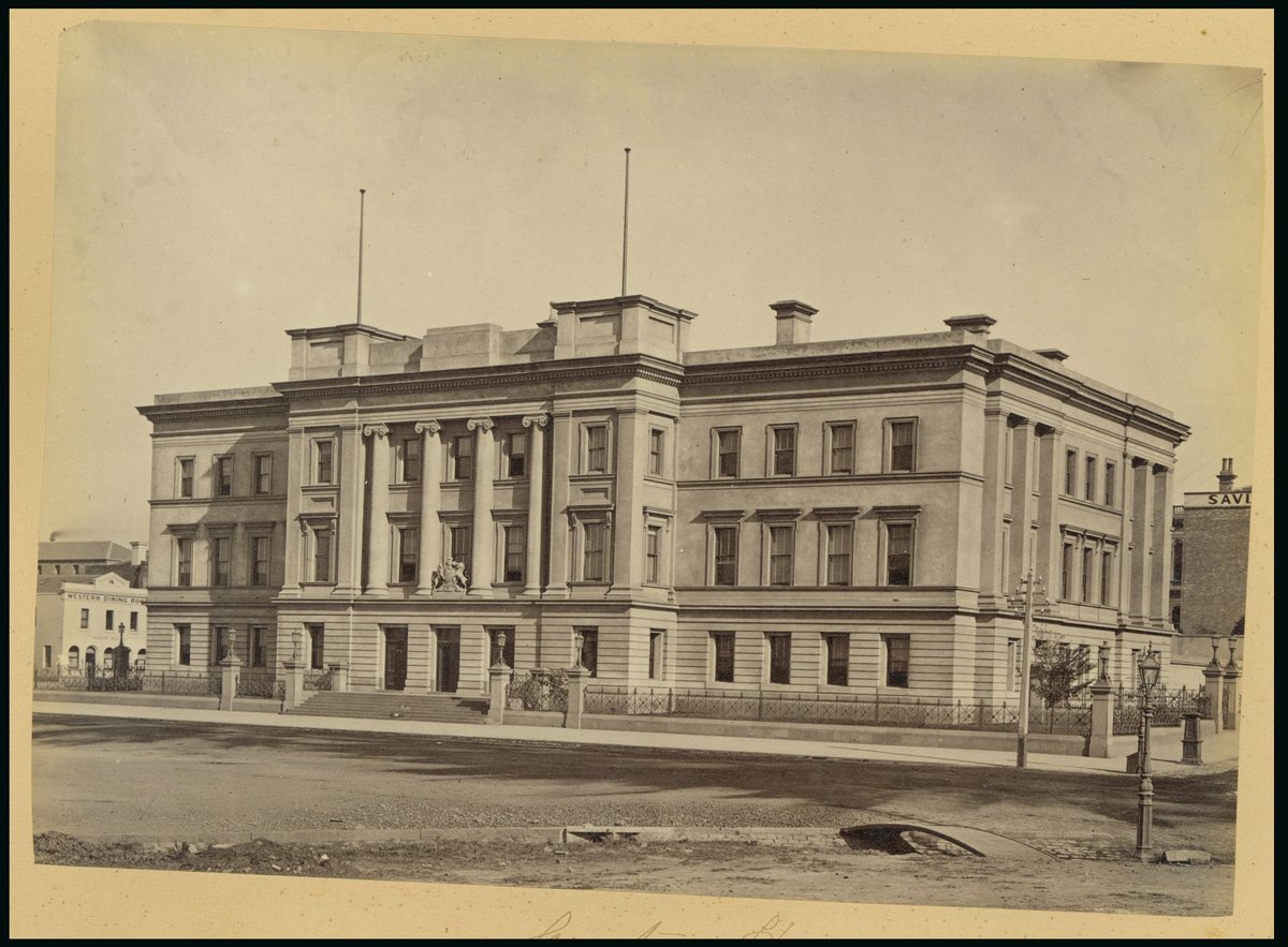 Custom House [Melbourne, Vic.], Melbourne City (1870–85)