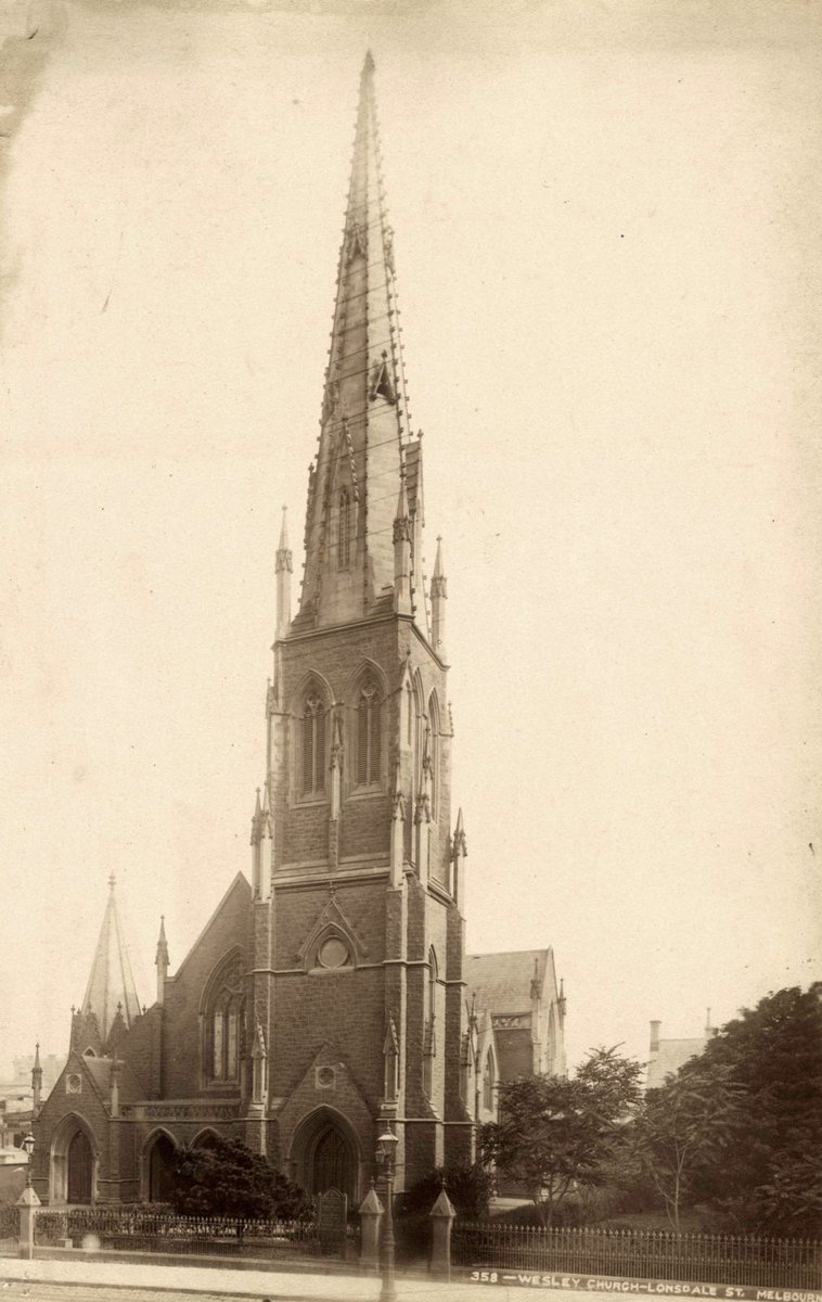 Wesley Church - Lonsdale St. Melbourne, Melbourne City (1900?)