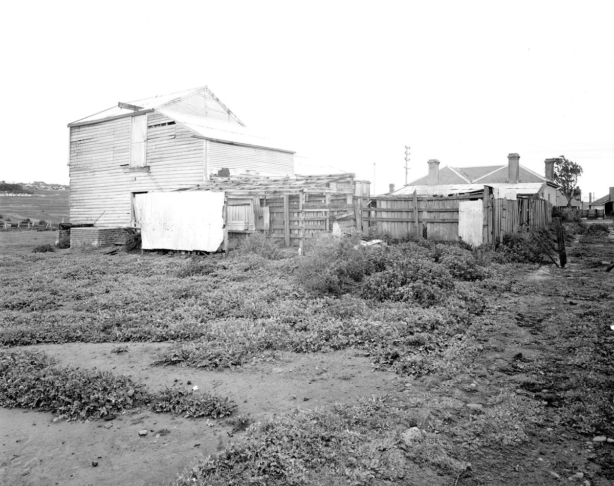 Original Victorian style house and outbuildings on the site of Coburg Housing Estate (1945–49)