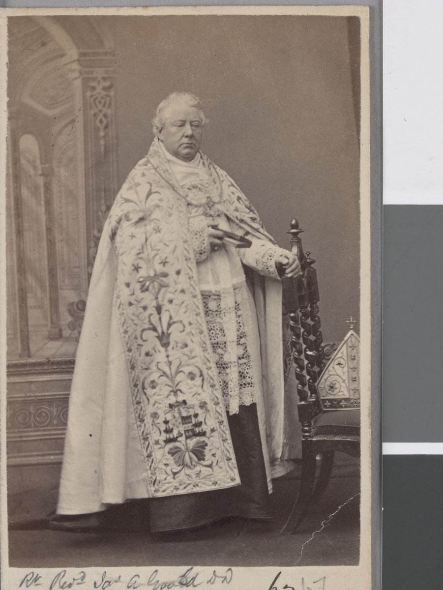 Rt Revd. Jas. A. Goold, Lord Bishop of Melbourne (1870)