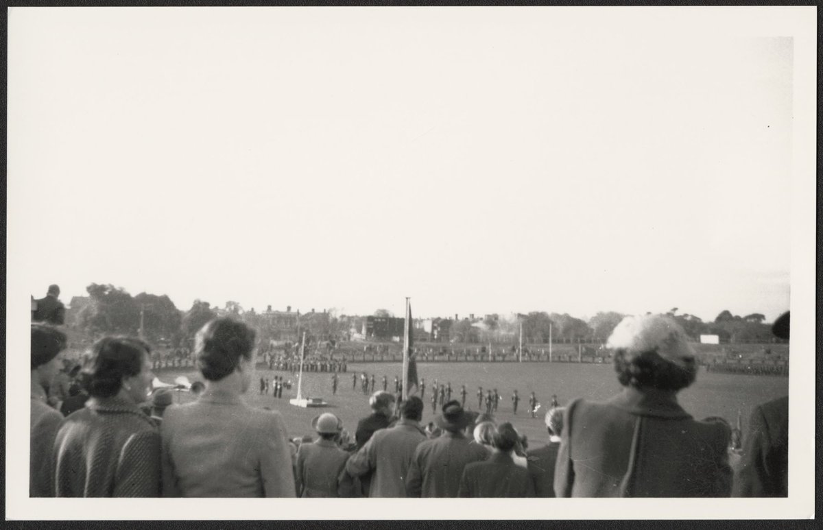 Melbourne at the time of Queen Elizabeth's visit 1954